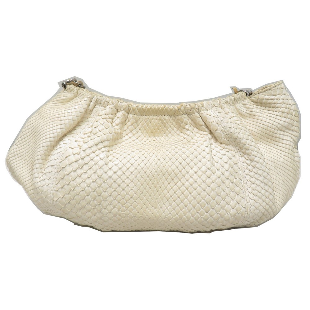 Chanel Python Chain Tote Bag Beige - Picture 2 of 14